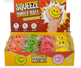 Smile Face Squeeze Ball, (12/unit), #BASQUSA, (C-51)