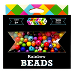 Smarts & Crafts Rainbow Beads, 200 Pieces