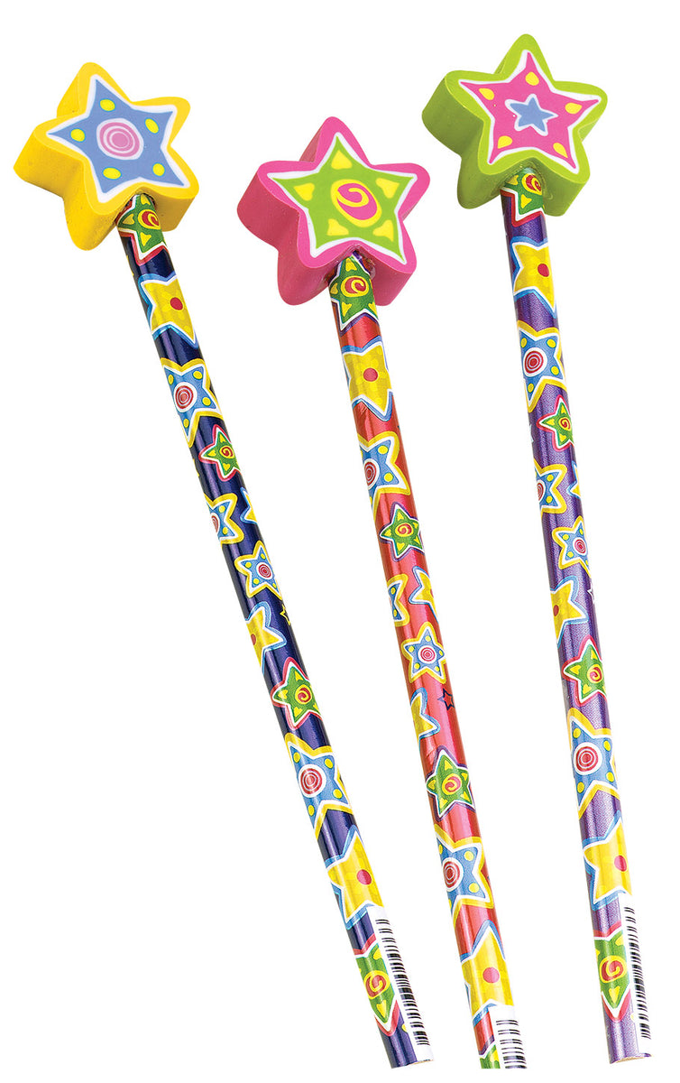 Shining Star Pencil/Eraser Combo (36 per unit), 2486C (B3