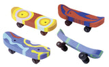 Skateboard Eraser,  #3512