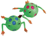Squeeze Smile Face Frog Ball, (12/unit), #BA-FROME, (B-51)