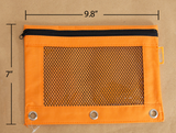 Pastel Colored Zipper Pouch (12/unit) #810, J-3