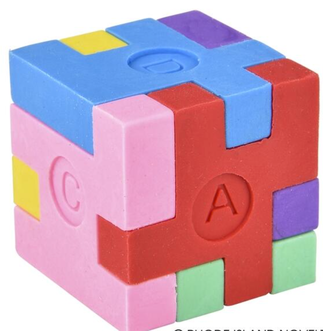 Puzzle Cube Eraser, (12 per unit), #STEPUZZ, (Z-3) –