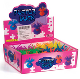 Puffer Duck Squeeze Toy (12 per unit), #GS687 (A-51)
