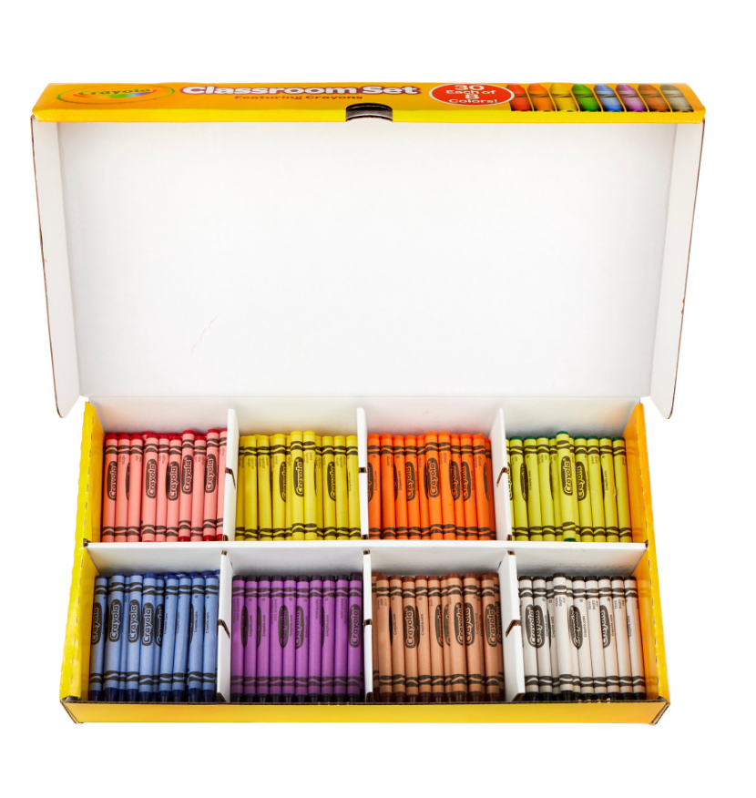 Crayola 240 Count Colored Pencils Classpack - 12 colors 