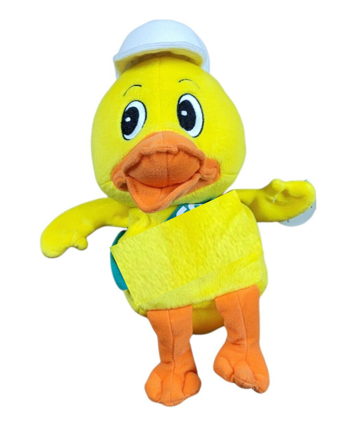 plush duck bag