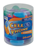 Cell Phone Eraser (24/tub) #2722  (F-3)