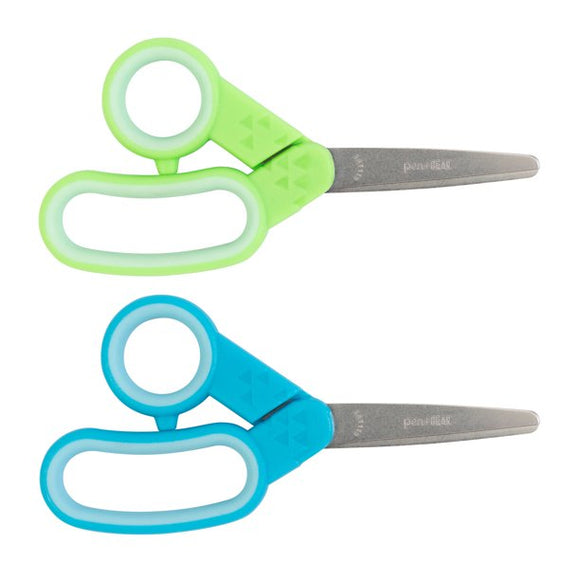 5 inch Kids Scissors, blunt (12 per) #16584, F-2