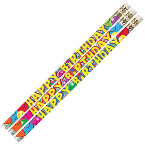 Happy Birthday Bash Pencil (24 unit) #2214-24 (D-12)