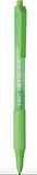 BIC Soft Feel Fashion Retractable Ballpoint Pen w/Grip, 2 Pack #7534041, (12/2 packs per), J-4