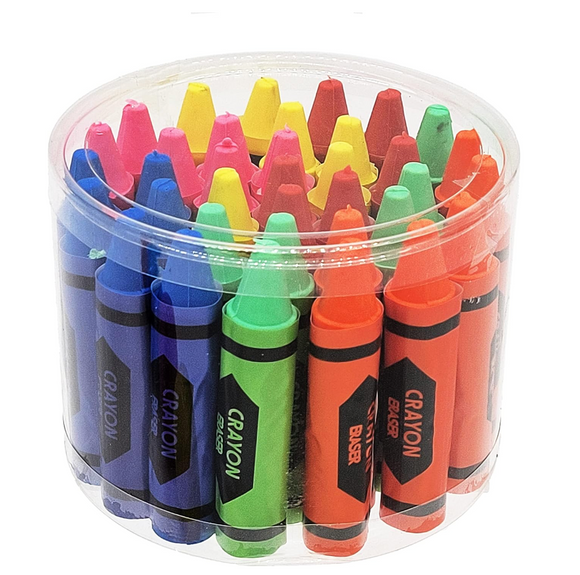 Crayon Eraser Assortment (36 per unit), #6664, (Y-8)