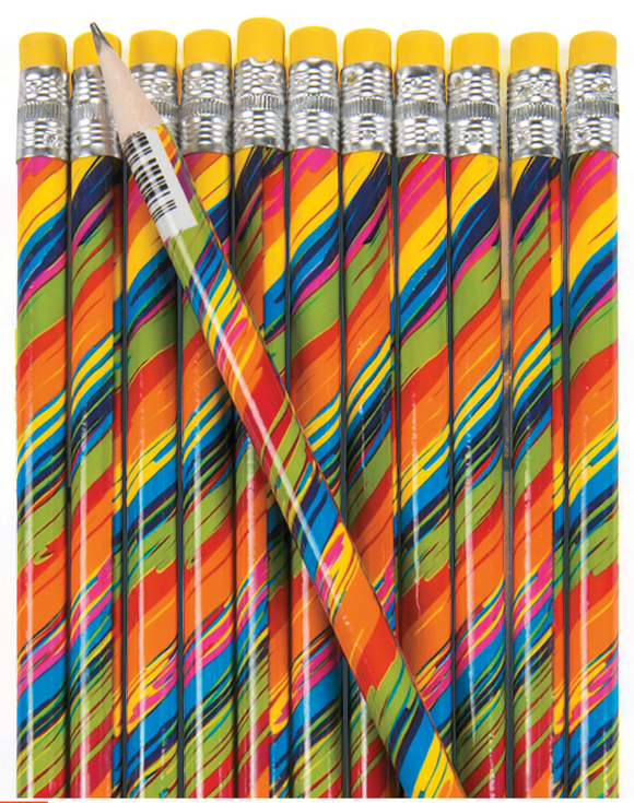 4 Color Fashion Ink Pen w/Grip (12 unit) #1716, E-51