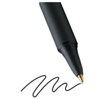 BIC Soft Feel Retractable Pen, Med. Black Ink (6pack), #SCSMP51BP, BC-11
