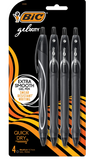 BIC Gel-ocity 4pk Gel Pens Medium Black Ink