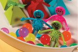 Neon Smile Face Porcupine Bendables (24 unit) #13722952, H-6