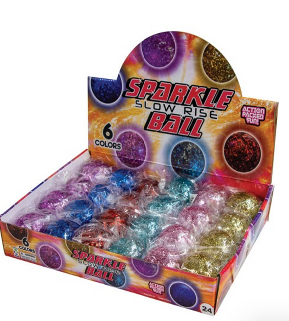 SPARKLE SLOW RISE BALL (24 PER DISPLAY) #71194, B-10