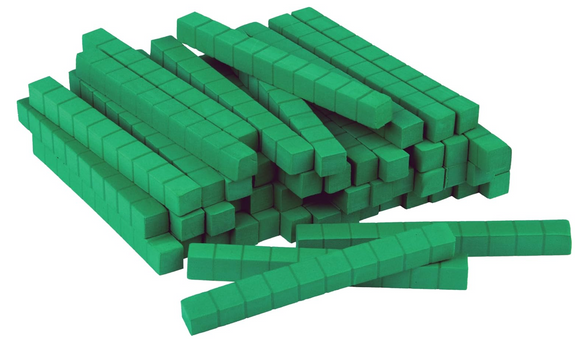 Foam Base Ten, Tens Rods (20 per set) #77066, W-3