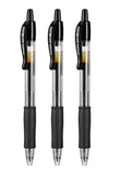 Pilot G2 Retractable Gel Pens- 0.7mm, Black ink, 3 Piece, A-20