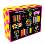 Smarts &amp; Crafts Monster Craft Kit (245 Pieces), C-12