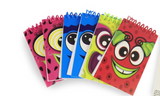 Scentos Scented Notebook, 8 pack #41591, F-13