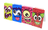 Scentos Scented Notebook, 8 pack #41591, F-13