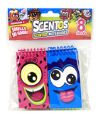 Scentos Scented Notebook, 8 pack #41591, F-13