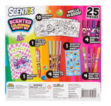 Scentos Scented 25 piece Coloring Activity Set, 20606, D-40