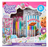 Scentos 25 Piece Sugar Rush Scented Colouring Activity Set 30437, C-18