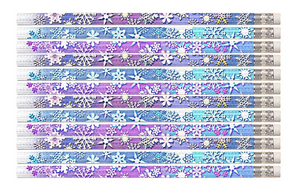 Snowflake Glitter Pencil (36/unit), #10631, H-22