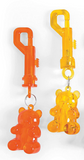 Gummy Teddy Bear Backpack Clip Keychains, #13683123, B-39