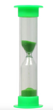 2 Minute Plastic Colored Sand Timer (20/unit), #3208 (B-51)