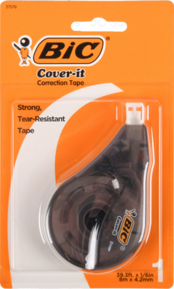 Bic Wite-Out Tape (1 pack), #WOCT1DT