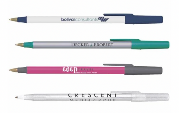 BIC® Round Stic® Pen Custom Imprint (500/minimum), RS