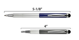 Zebra StylusPen Telescopic Ballpoint Pen, Medium Point, Black Ink (5 units), #33677 (F-21)