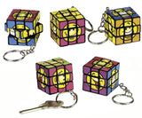 Smile Puzzle Cube Keychain, #19640