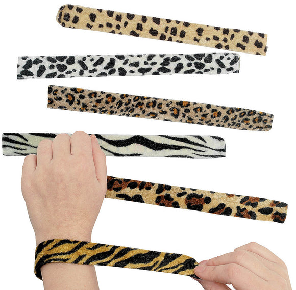 Jungle Print Slap Bracelet, #241001