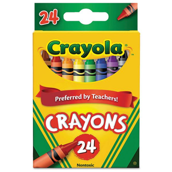 Crayola Crayons, 24 ct. (1 box), #246E (E-54)