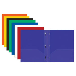 POLY Pocket & Prong Folder (48/unit) #3159