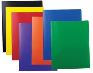 Poly Pocket Folder by Color, #33950C