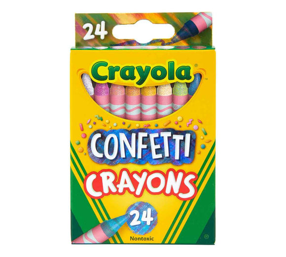 Crayola Confetti Crayons (1 bx) #3407