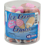 Ice Cream Eraser (48 per unit),  #3436 (F-30)