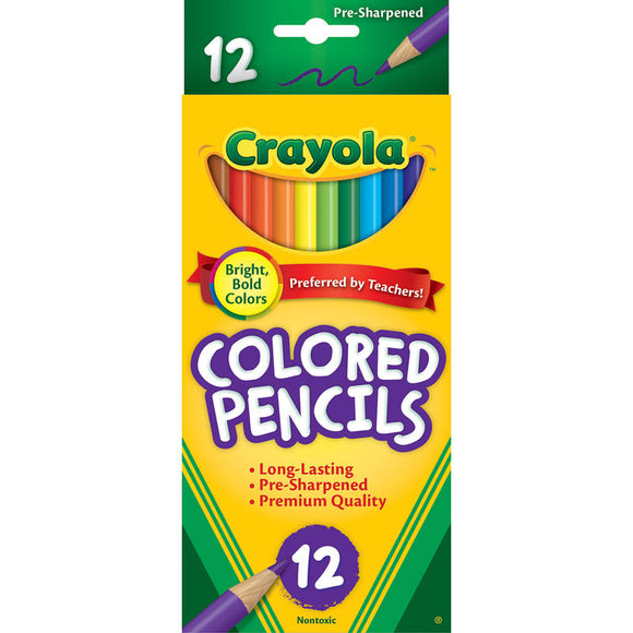 Rainbow Colored Pencil Set, 7 inch (12 sets/unit), #9054 (B- 12
