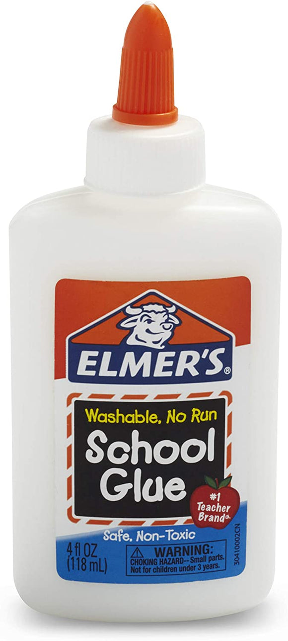 Elmer's School Glue, 4 oz. (1 btl) #401