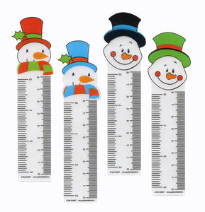 Snowman Ruler Bookmark,  #45692
