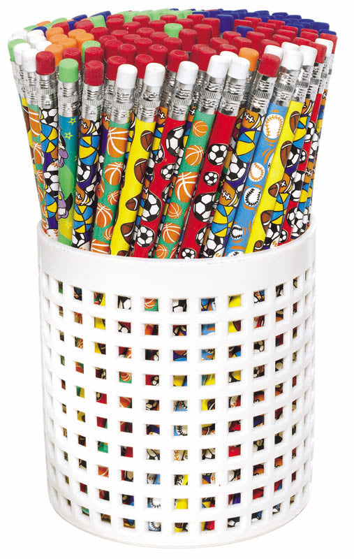 96 Bulk Pencil Case Assorted Designs - at 