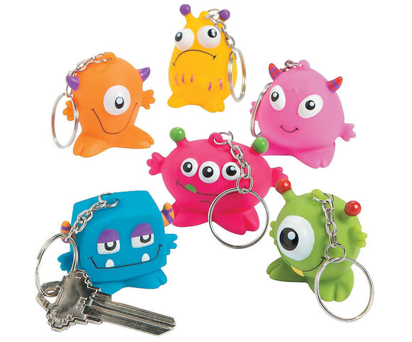 Squeeze Monster Keychain, #60797