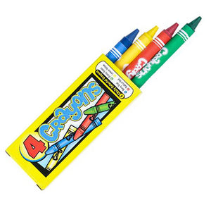 Crayon 4 Pack - 9 cents per Box! #660671