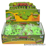 Squeeze Smile Face Frog Ball, (12/unit), #BA-FROME, (B-51)