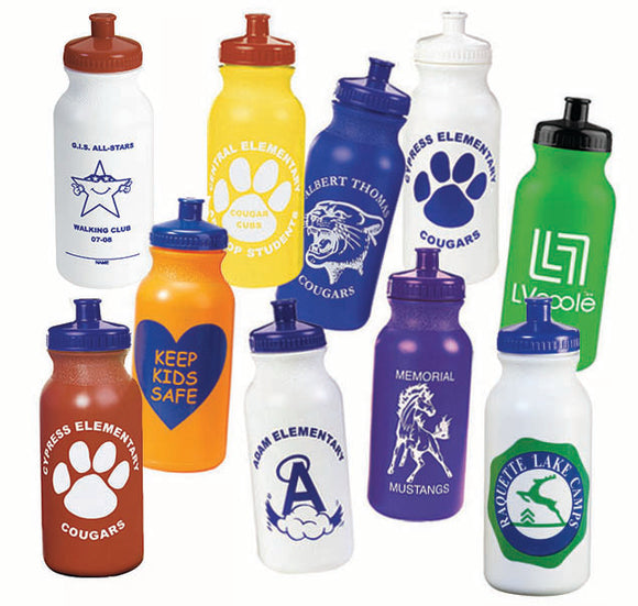 Custom Design Water Bottles  20 oz Sports Water Bottle – Printverse Pro