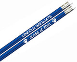 Custom Print School Pencil, Metallic Colors (3 gross minimum), MET03